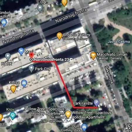 Spacious Studio Park City Novi Sad Esterno foto
